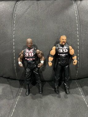 Team 3D/ The Dudley boys TNA figures! 2 pack! RARE!